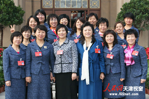 宝坻妇女代表风采